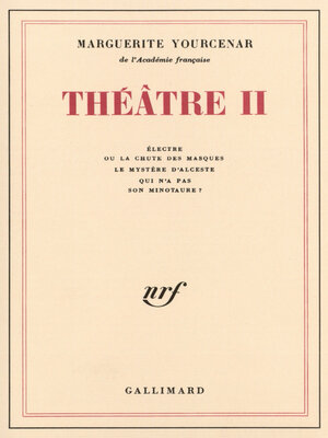 cover image of Théâtre (Tome 2)